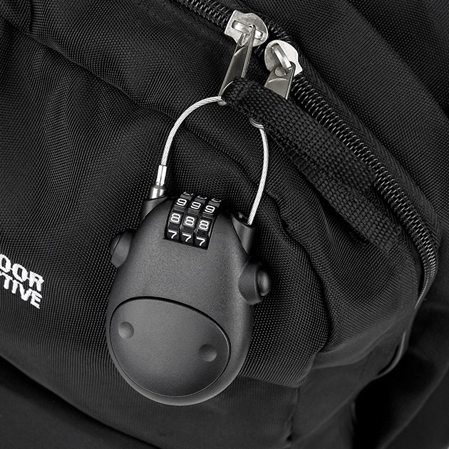 Khóa Mũ Bảo Hiểm Chống Trộm Tiện Dụng Dành Cho Mũ Fullface, Balo, Xe Đạp...