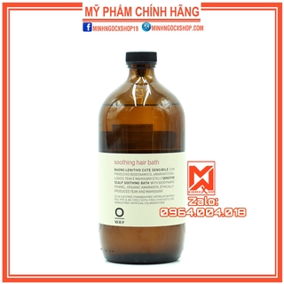 Dầu gội cho da đầu nhạy cảm oway soothing hair bath 950ml chính hãng