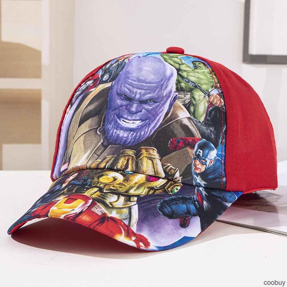 Mũ lưỡi trai in hình siêu nhân cho bé