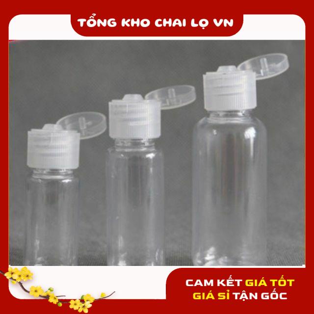 Chai Chiết Mĩ Phẩm ❤ SIÊU RẺ ❤ Chai nhựa pet nắp bật 10ml,20ml chiết mỹ phẩm , phụ kiện du lịch