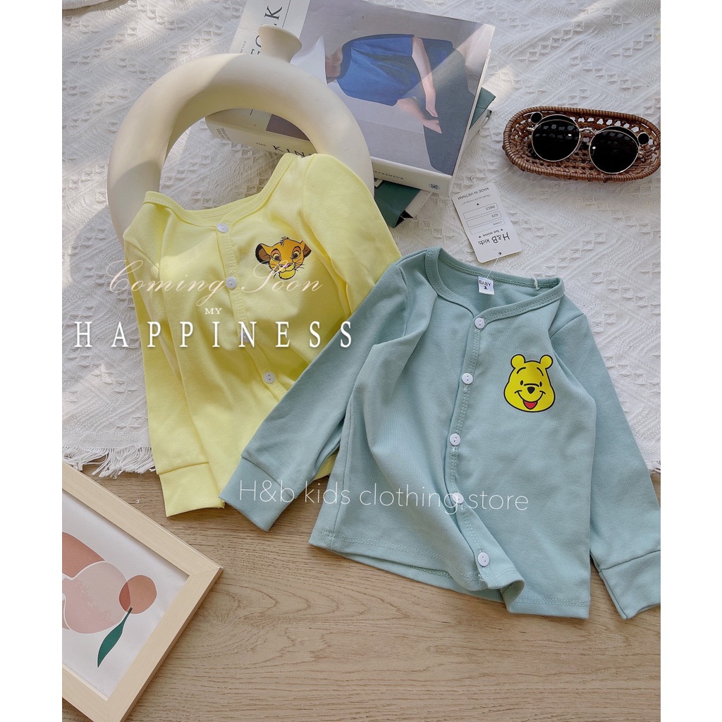 SALE ÁO KHOÁC CADIGAN CHẤT COTTON BORIP CAO CẤP SIZE 8-18KG(BORIP)