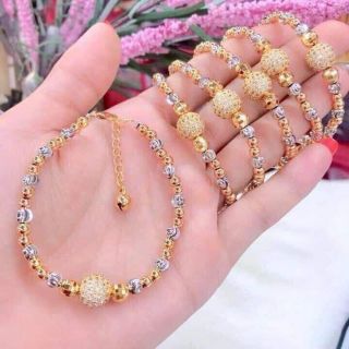 Lắc Tay , Vòng Tay Nữ Mạ Vàng 18k Sang Trọng
