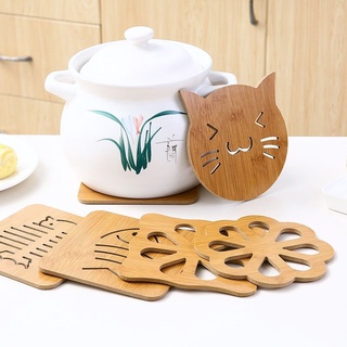 Combo 2 miếng gỗ lót nồi cách nhiệt