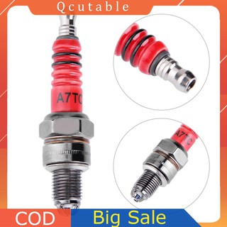 Bugi A7Tc Cho Xe Máy 50cc-150cc Atv Red 3-elec