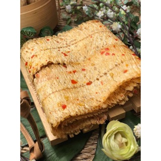 Mực ép cán tẩm nguyên con - đồ ăn vặt