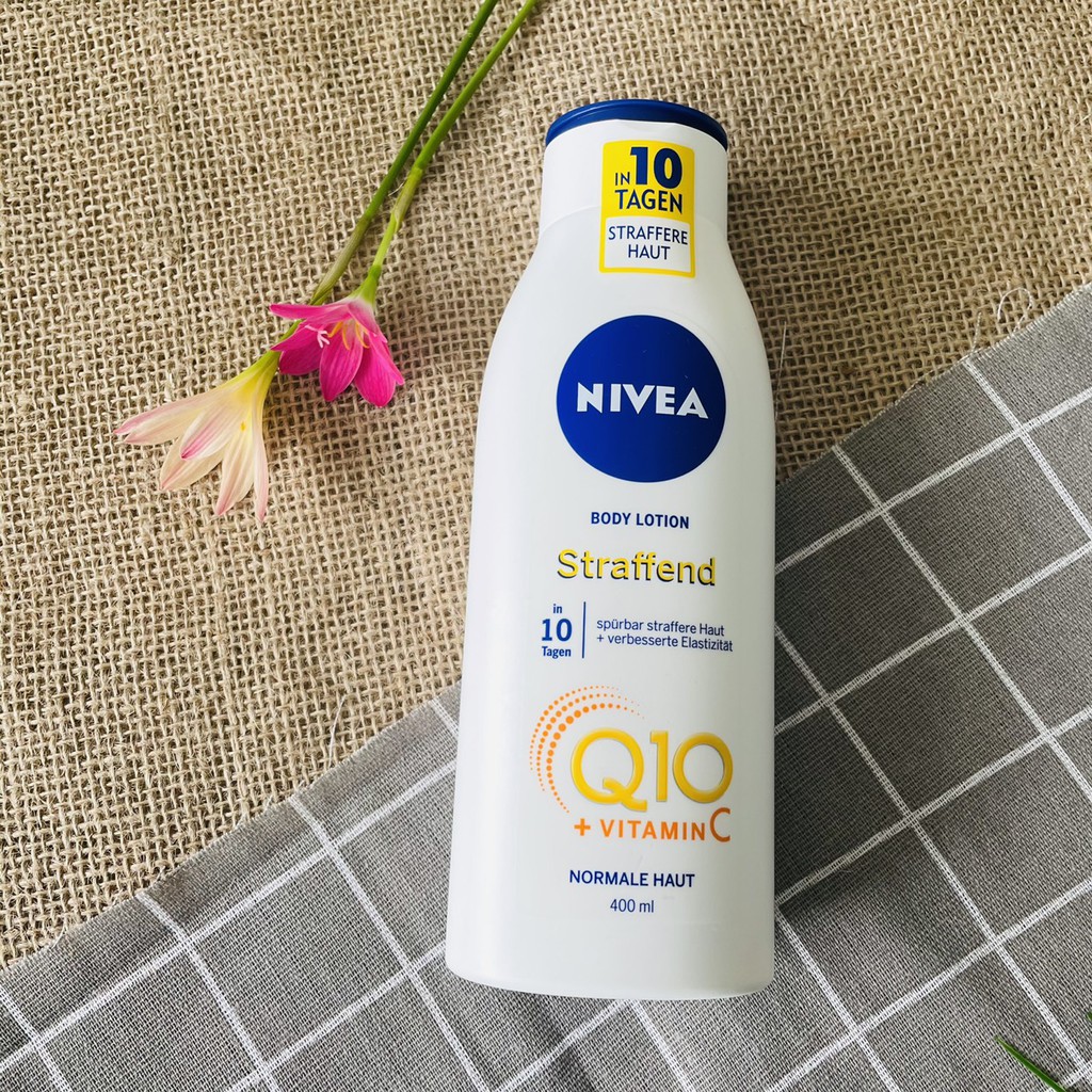 Dưỡng thể Nivea Q10 dưỡng ẩm và tăng đàn hồi da - hàng Đức