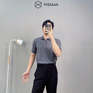 Áo polo nam, Áo polo nam cao cấp, Chất liệu cao cấp thấm hút mồ hôi tốt không nhăn WEMAN-PL02