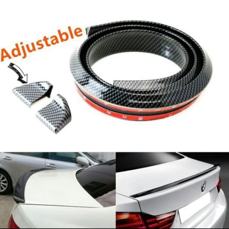 Cánh Lướt Gió Bằng Sợi Carbon Gắn Cốp Sau Xe Hơi Vios Limo