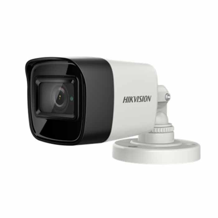 Camera HD-TVI hồng ngoại 20 mét 5.0 Megapixel HIKVISION DS-2CE16H0T-ITPFS Tích hợp mic thu âm -Hàng chính hãng
