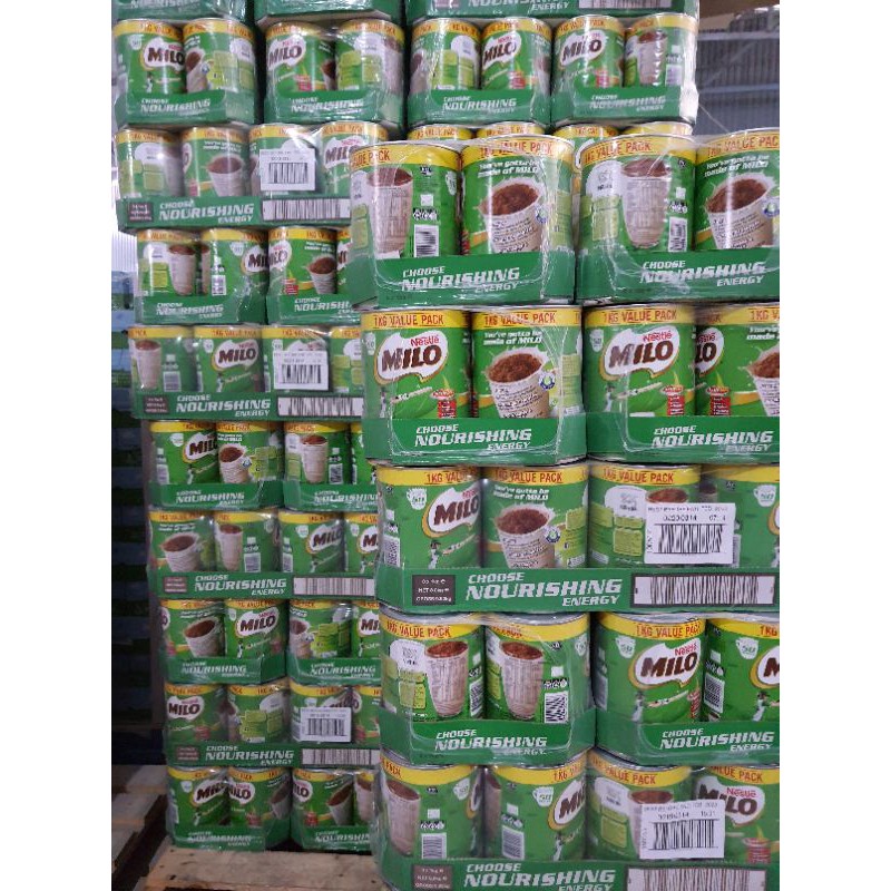 Combo Sữa Milo Úc và sữa A2 nguyên kem hộp 1kg