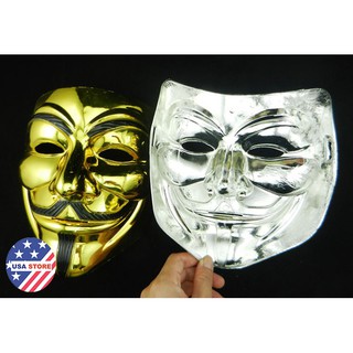 Mặt Nạ Mạ Bạc Vàng Hacker