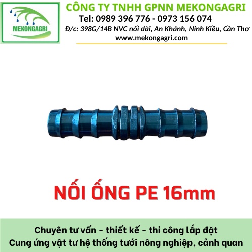 Nối ống PE/LDPE 16mm - 20mm - 25mm (5 cái)