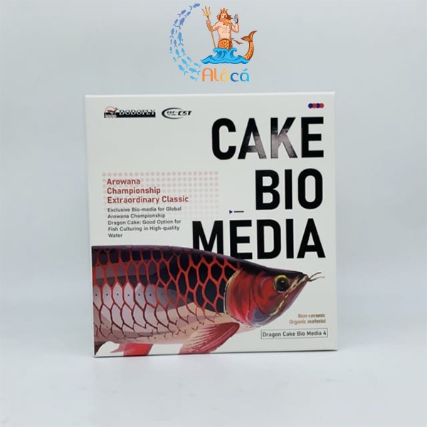 1 viên vật liệu lọc bể cá DODOFLY DRAGON CAKE-4 5x5cm
