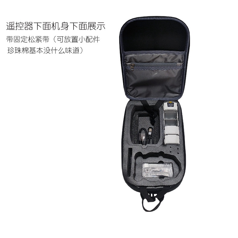 Balo đựng flycam DJI mini 3 pro / Mini 3 và phụ kiện túi đựng có xốp cứng chống sốc - phụ kiện Flycam