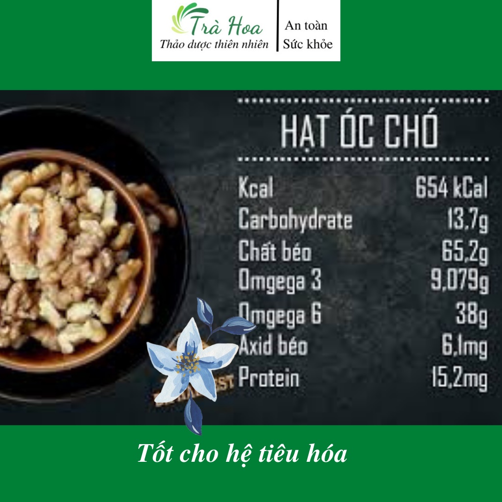 Nhân Quả Óc Chó Vàng, Hạt Dinh dưỡng ăn liền Trà Hoa Cô Ba