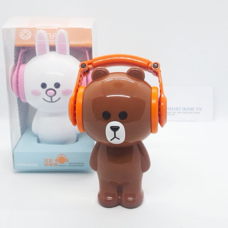 Gọt bút chì quay tay không làm gãy chì, đủ mẫu siêu cute