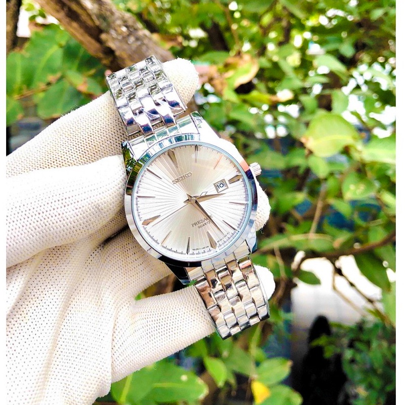 Đồng Hồ Nam Seiko JAPAN Cao Cấp Chống Nước Chống Xước Kim dạ quang , Kiểu Dáng Trẻ Trung - Bảo Hành 12 Tháng | BigBuy360 - bigbuy360.vn