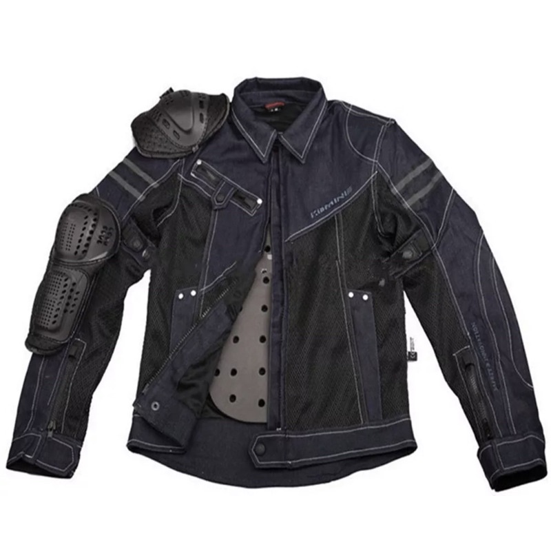 Áo khoác Jean bảo hộ Komine