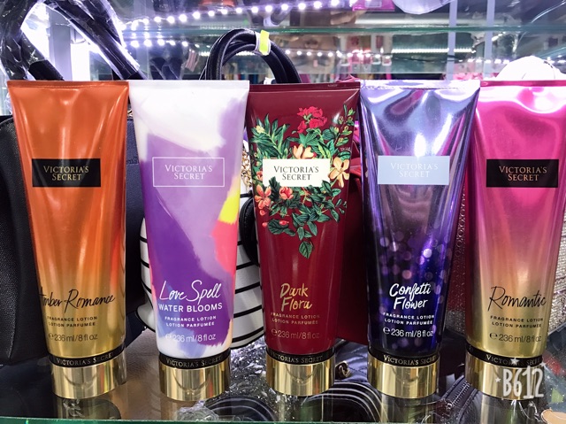 Xịt thơm & Lotion Body Victoria’s Secret mùi Amber Romance