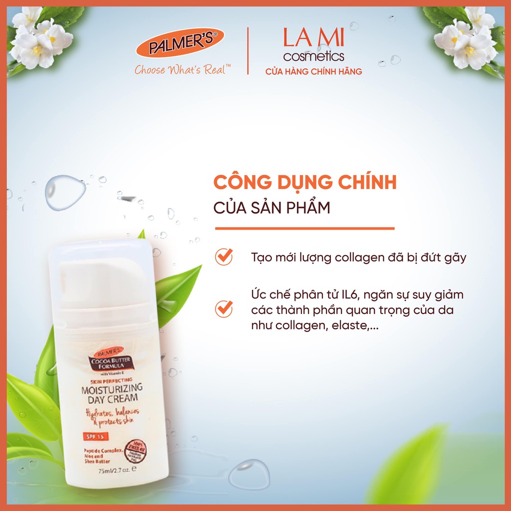 Kem nâng cơ ngăn ngừa lão hoá ban ngày Palmer's 75ml