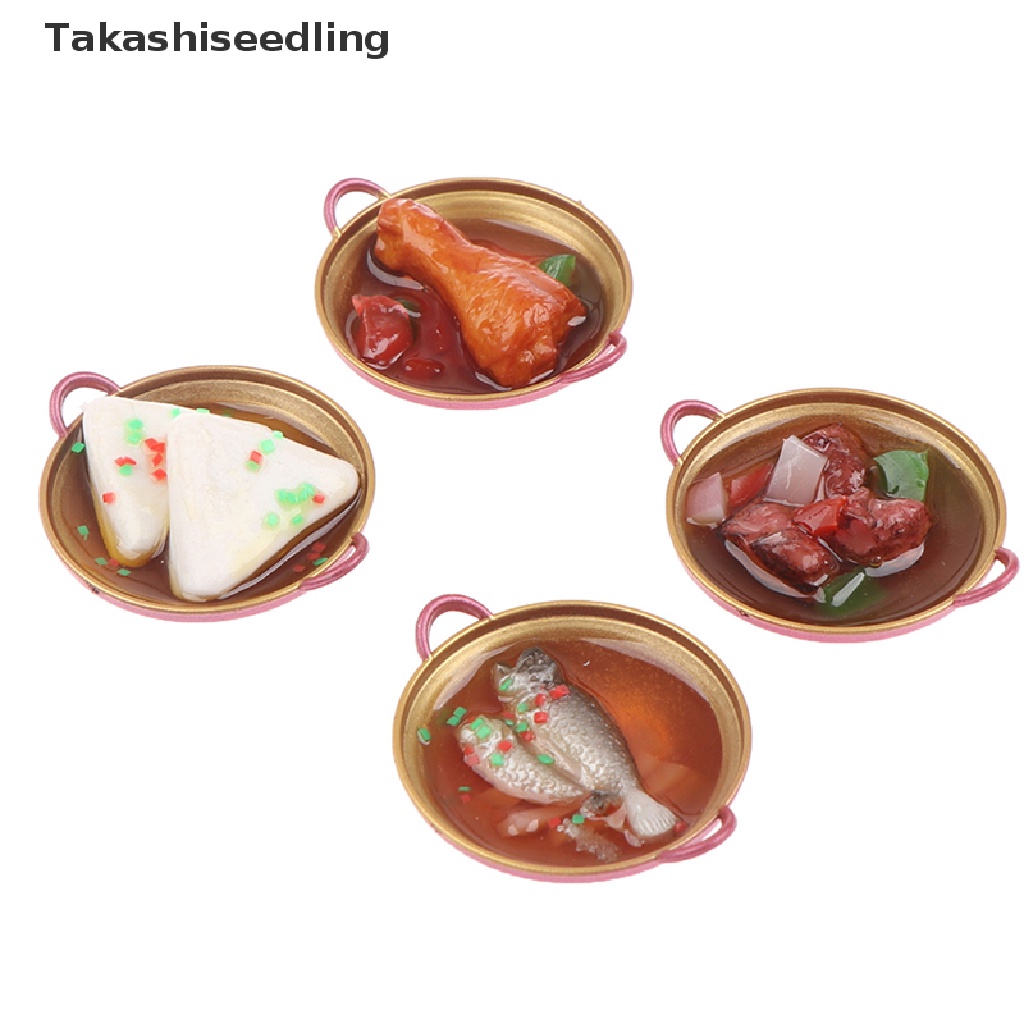 (Takashiseedling) Mô Hình Thức Ăn Trung Hoa 1 / 12 Trang Trí Nhà Búp Bê