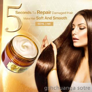 (Hàng Mới Về) Mặt Nạ Ủ Tóc Keratin Phục Hồi Tóc Hư Tổn 60ml