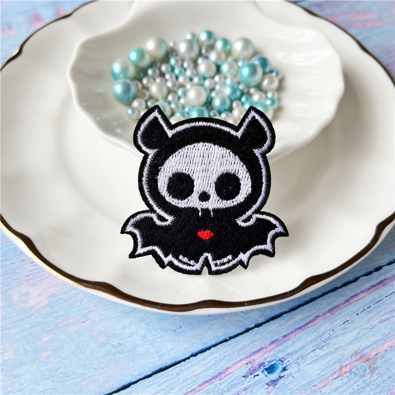 ☸ Sticker Ủi Thêu Hoạt Hình Dễ Thương ☸ 1 Cái Tự May Thêu Trên Sắt Trên Huy Hiệu Miếng Vá