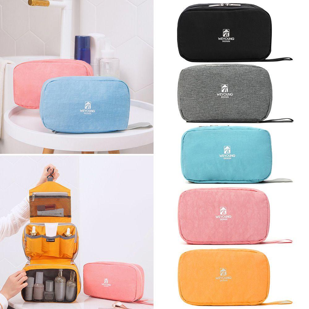 MIHAN1 Túi Đựng Mỹ Phẩm Cỡ Lớn Có Thể Gấp Gọn Tiện Dụng Mang Theo Bơi Lội