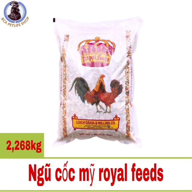 Ngũ cốc gà đá - royal feeds - 2kg