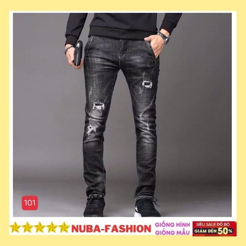 Quần jean nam cao cấp mẫu mới,quần bò đẹp giá rẻ nuca 101 | BigBuy360 - bigbuy360.vn