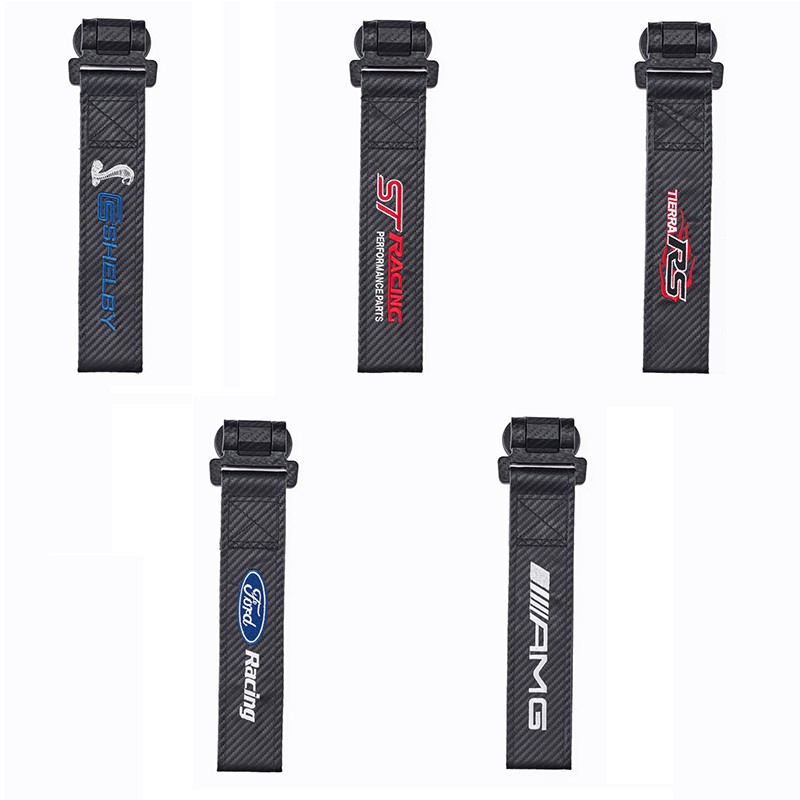 Dây đai dán trang trí tấm cản trước xe ô tô Mercedes AMG brabus BMW m Power Ford ST VW GTI abt ABS