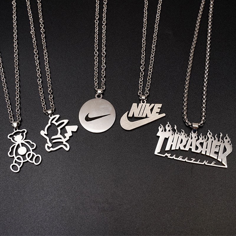 Dây chuyền thép titan phong cách Hip Hop thời trang cho mọi giới tính