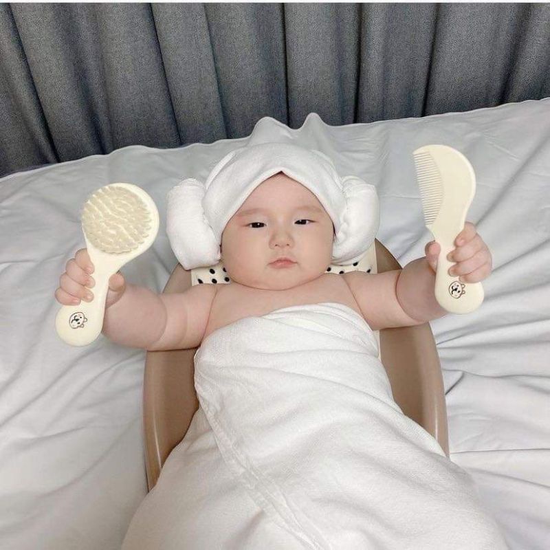 Set lược chải tóc Blissbebe Hàn quốc cho bé từ sơ sinh