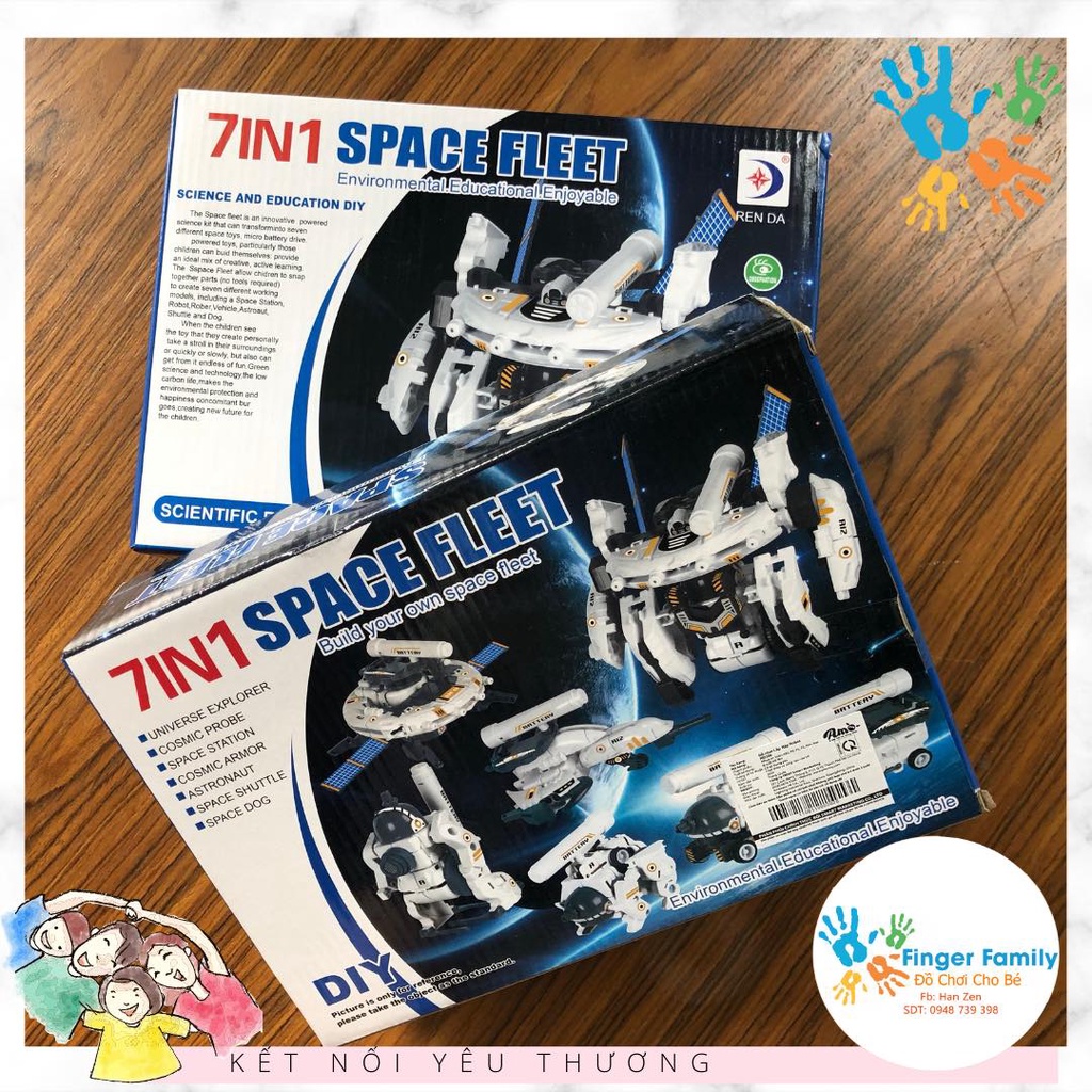 Đồ Chơi Lắp Ráp Lego Robot Không Gian 7trong1