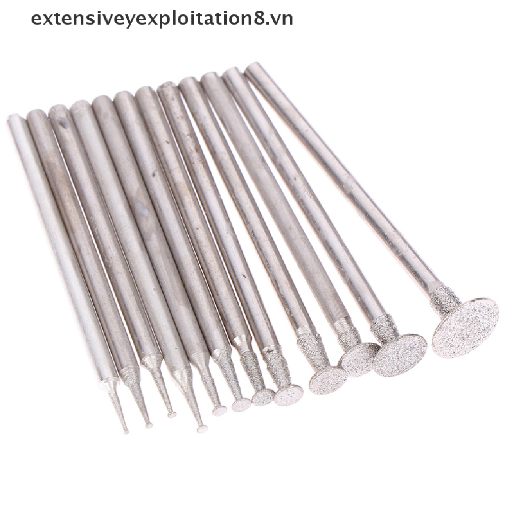 Set 12 Đầu Mài Đá Ngọc Bích 2.3mm Chuyên Dụng