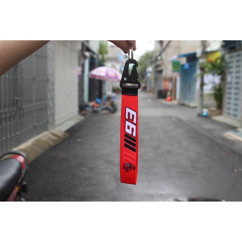 MÓC KHÓA DÂY CHAMPION, SPARCO, BMW, VR46, ak, honda, 93 CAO CẤP