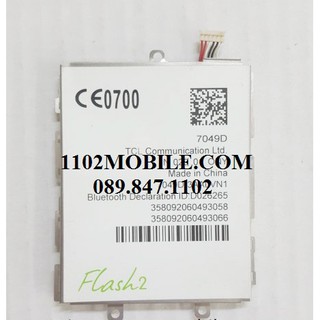 PIN ĐIỆN THOẠI ALCATEL ONE TOUCH FLASH 2 7049 7049D ZIN HÃNG HÀNG NHẬP KHẨU