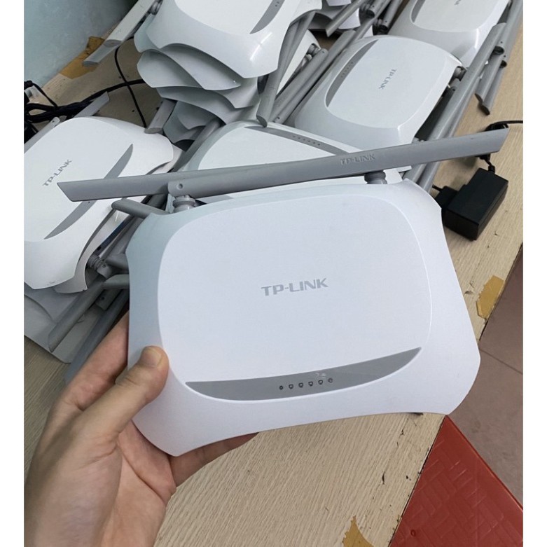 YT9 Bộ phát wifi TPLink hai râu 842N/841N, Cục phát wifi hình thức đẹp 300Mbps 45 YT9