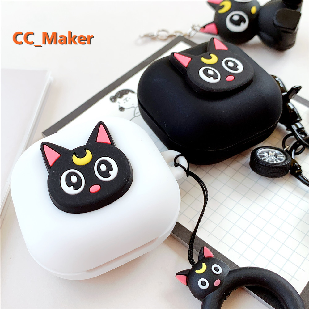 【In Stock】New Samsung Galaxy Buds Live Case Cartoon Cat Pendant Silicone Soft Shell Samsung Bluetooth Buds Live Earphone Case Buds Live Cover | BigBuy360 - bigbuy360.vn
