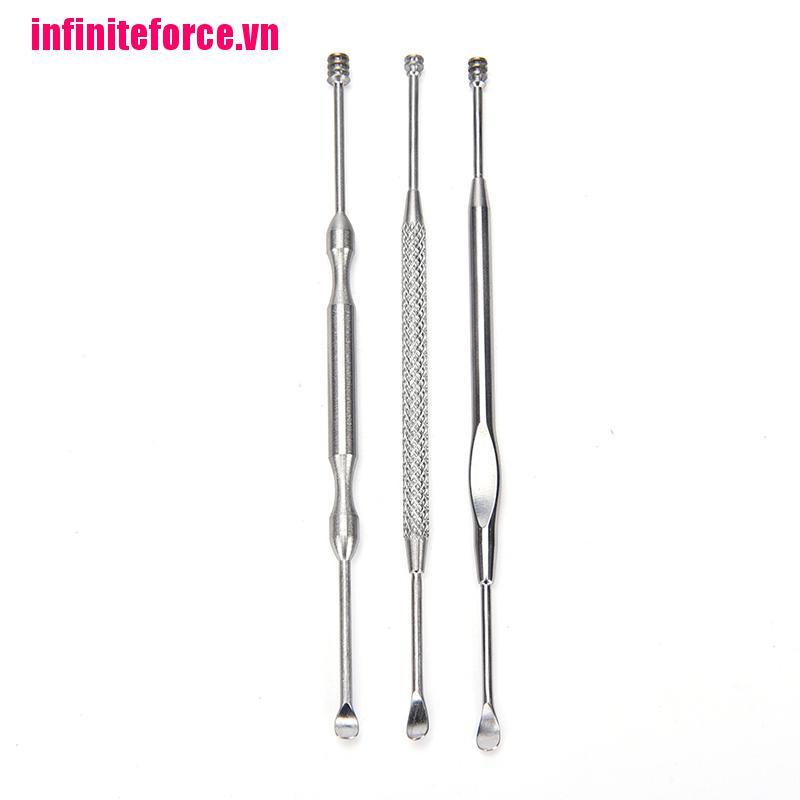 (Hàng Mới Về) Bông Tai Bằng Thép Không Gỉ Chất Lượng Cao Tiện Lợi Dễ Sử