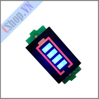 Module led hiển thị mức năng lượng pin 18650 lithium 4.2v 8.4v 12.6v