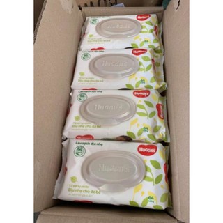 KHĂN GIẤY ƯỚT HUGGIES GÓI 64 / 72 MIẾNG