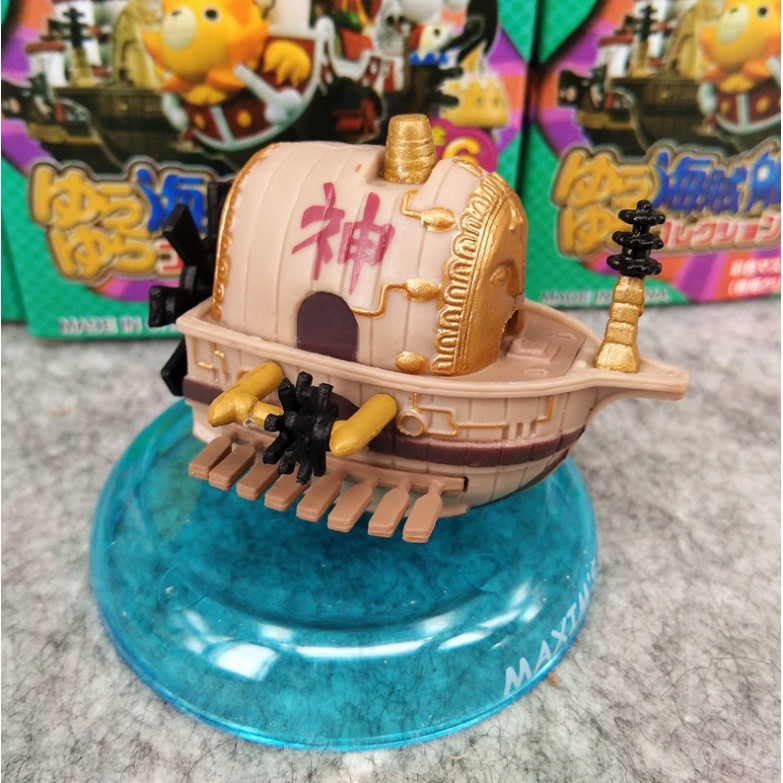 SET 6 MÔ HINH THUYỀN CHIẾN ONE PIECE 7CM