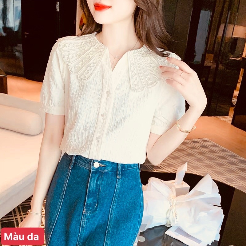 🧡🧡ÁO GÂN CỔ REN SẴN HÀNG TẠI SHOP