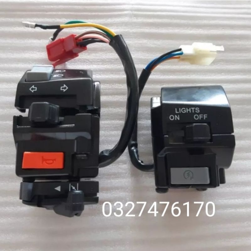 Cặp cùm nút công tắc xe Jupiter V zin chính hãng