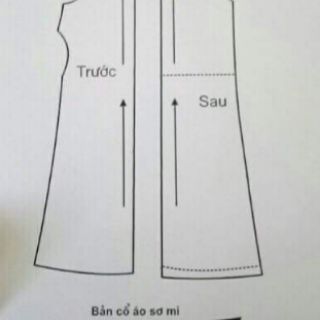 Bộ thước cổ áo sơ mi