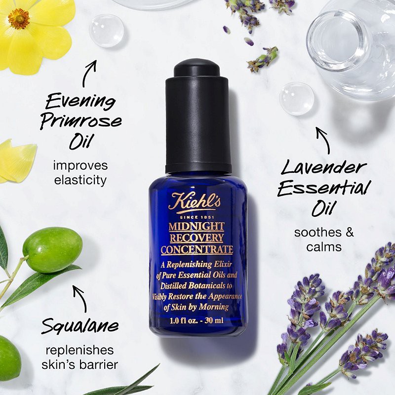 Set dưỡng da Kiehl's Midnight Recovery Sleep Bunny Beauty hàng đủ bill