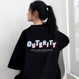 Áo thun tay lỡ 194SHOP vải coton dày dặn, co dãn, form rộng -  Outerity Favorite Color