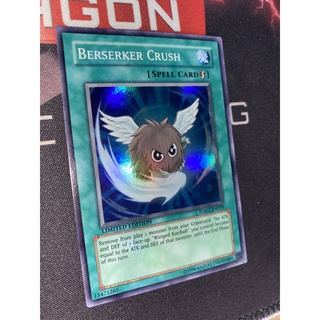 Berserker crush - ha01-en029 - super rare 1st edition