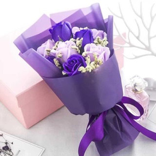 Bó hoa sáp 9 bông